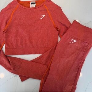 Gymshark Rust/Burnt orange leggings